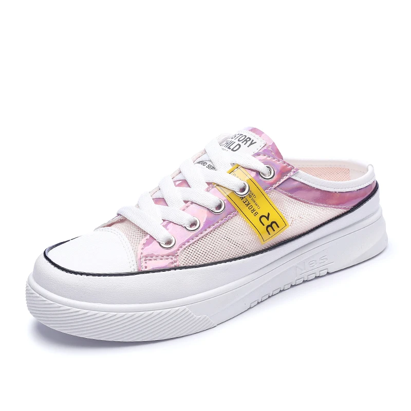 

Wholesale Fashion Shoes Flat Sandals Mesh Casual Shoes For Women