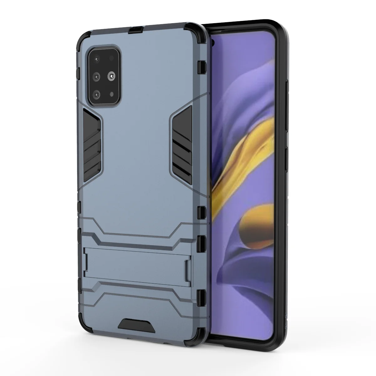 

Armor Kickstand Shockproof Tpu Pc Phone Case For Samsung Galaxy A51 5G Back Cover