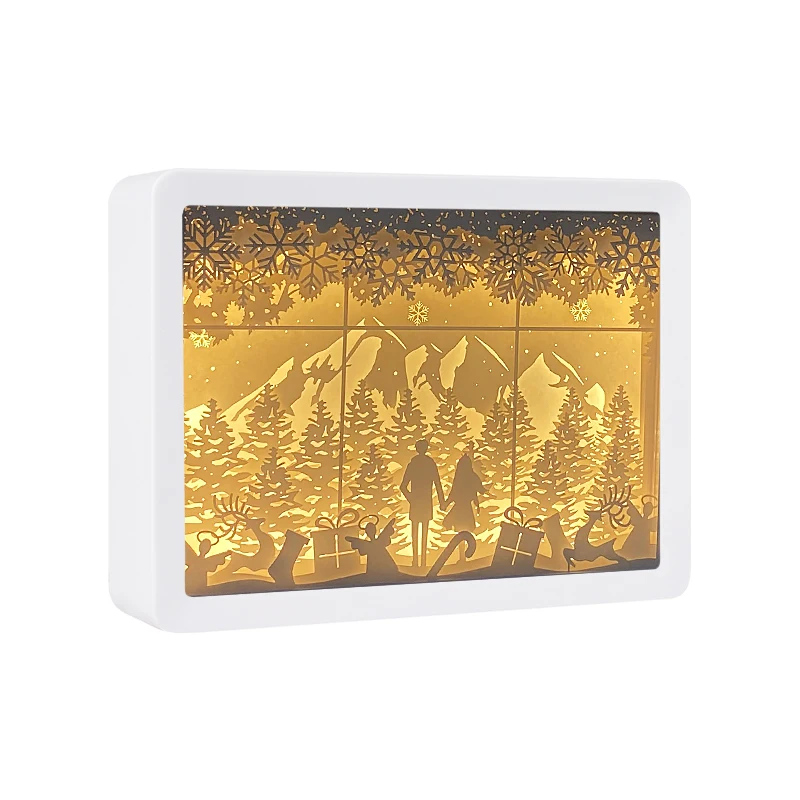 

Factory Direct Shipping Halloween Christmas LED 3D Lights For Decoration Led Paper Light Business & Promotional Gifts