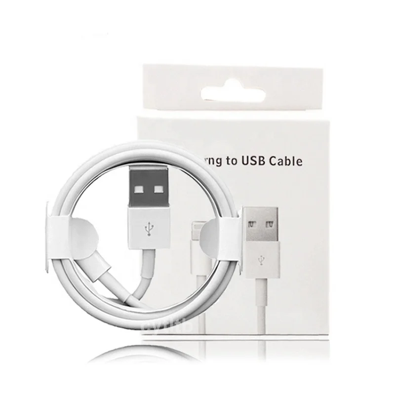 

hot sale OEM 1m high quality charging line for apple data cable for apple usb cable in bulk with box pack material