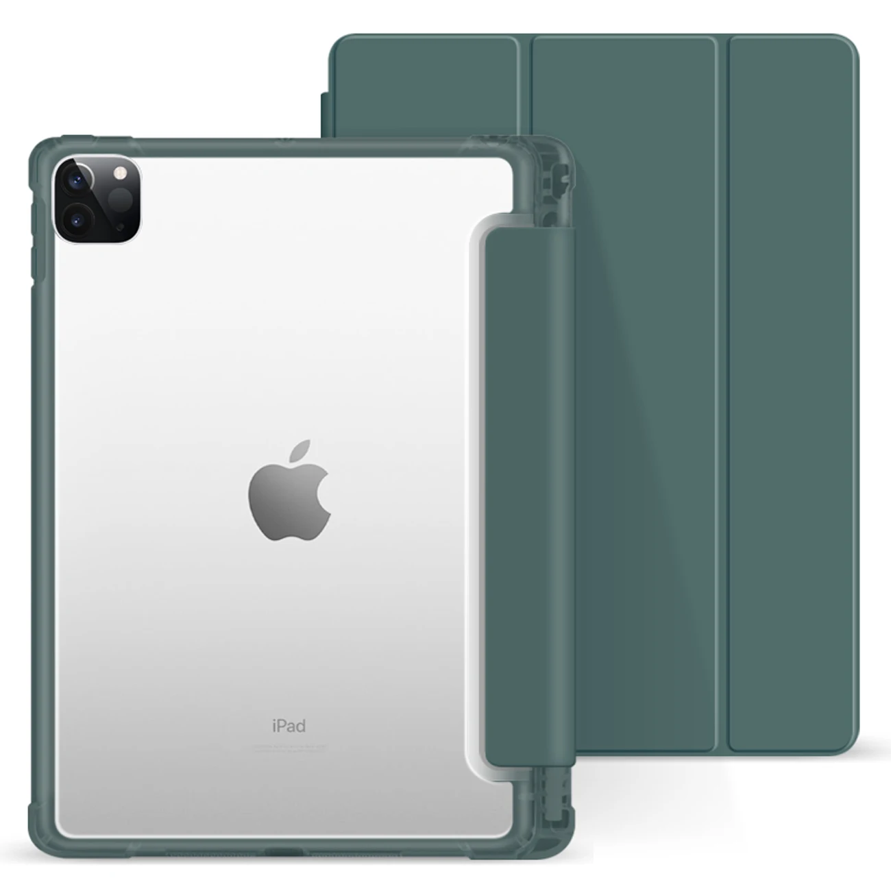 

Slim Lightweight Trifold Smart Stand Cover with Pencil Holder for ipad pro 2021 case tablet