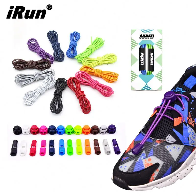 

China Factory Rubber Hot Sale No Tie Shoelace Elastic Shoe Lace