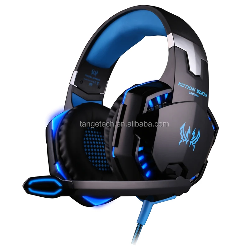 

G2000 PC Gaming Headset Surround Sound Over-Ear Headphones with Mic and Volume Control