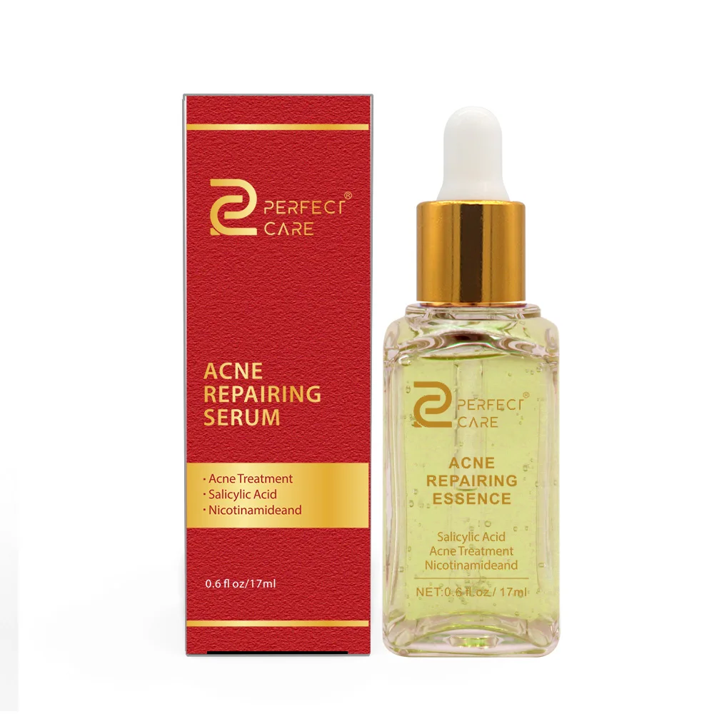 

OEM 17ml Facial Serum Anti Jerawat Treatment Salicylic Acid Acne Repairing Hyaluronic Acid Serum