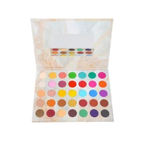 

Private Label High Pigment Custom Orange Eyeshadow Palette Case