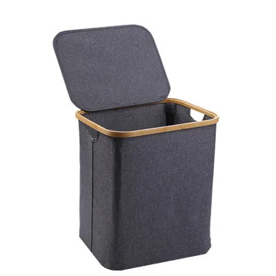 

Underwear Cloth Polyester Large Capacity Storage Boxes And Bins laundry hamper With lid, Customized color
