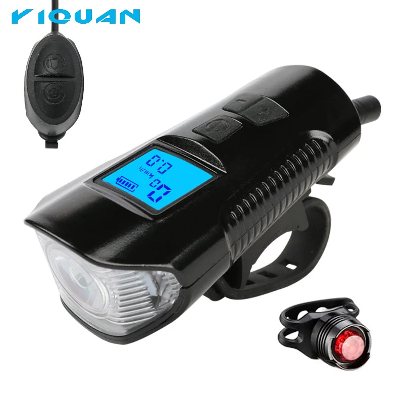 

2022 Bicycle Horn Computer Lamp With High Brightness Bicycle Universal Headlight Bicycle Frontlight