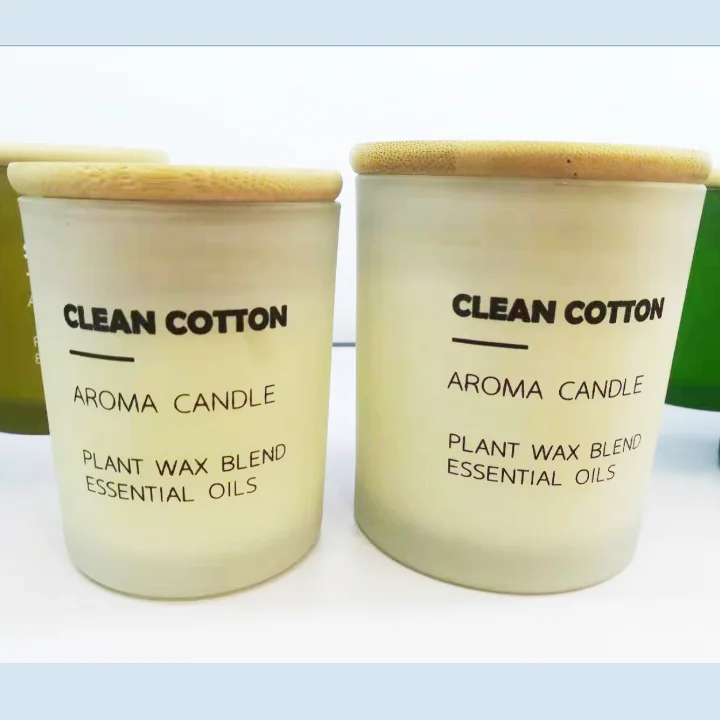 
Wholesale bulk personalized luxury scented glass jar candle 
