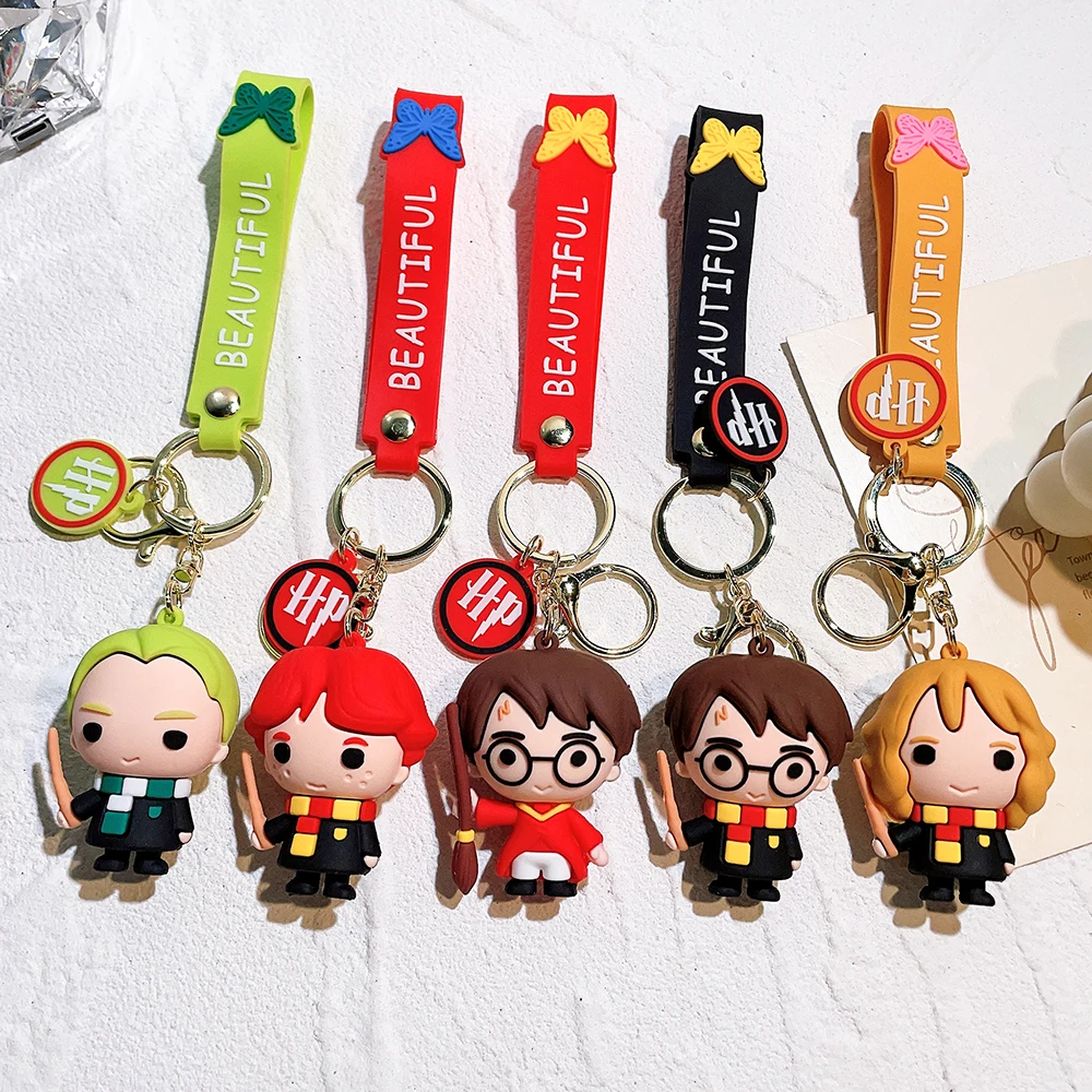 

LC174 Harry Magic Keychain Creative Dumbledore Lord Voldemort Dobby Key Ring Small Gift Wholesale Key Chains Keychain