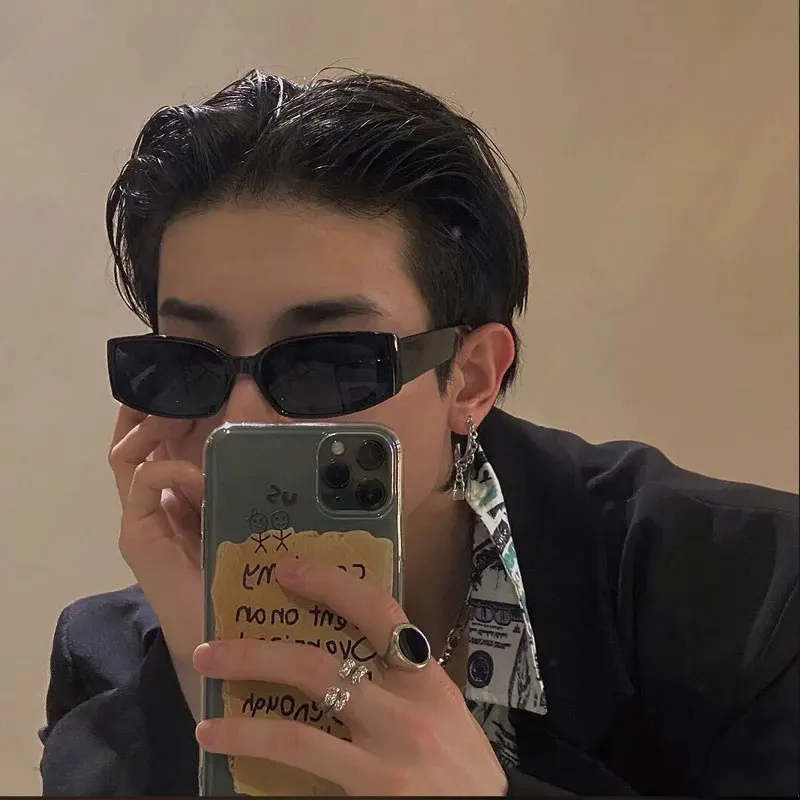 

2021 New Fashion Sun Glasses Sunglasses Men Wholesale Unisex UV 400 Small Rectangle Sunglasses For Adult, 11 colores