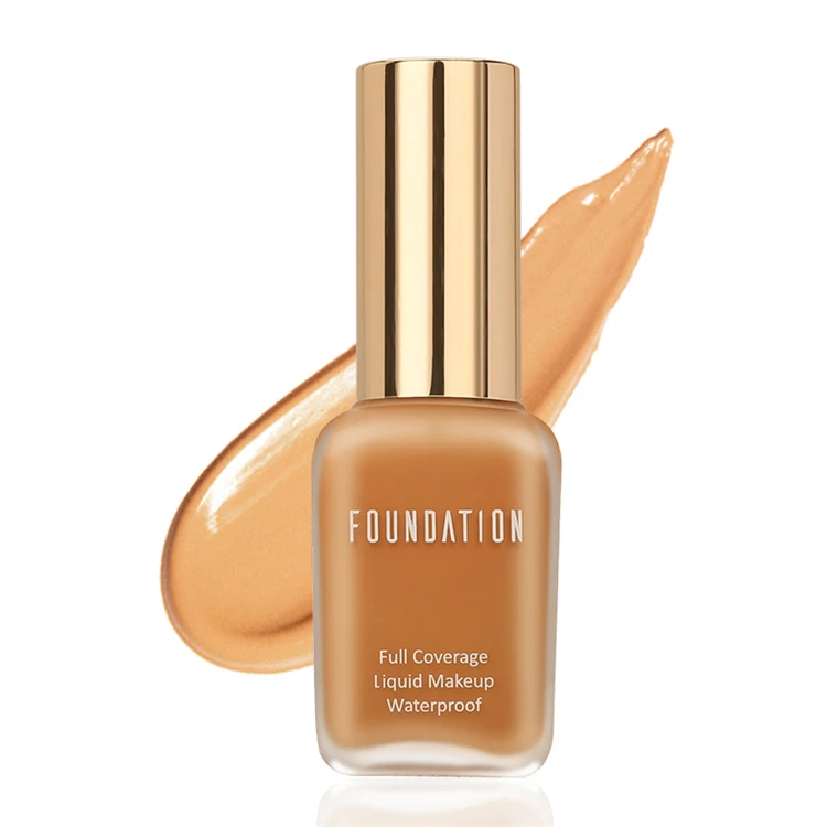 

RTS41 Custom Your Own Makeup Brand Full Coverage Private Label Waterproof Natural Vegan Liquid Foundation