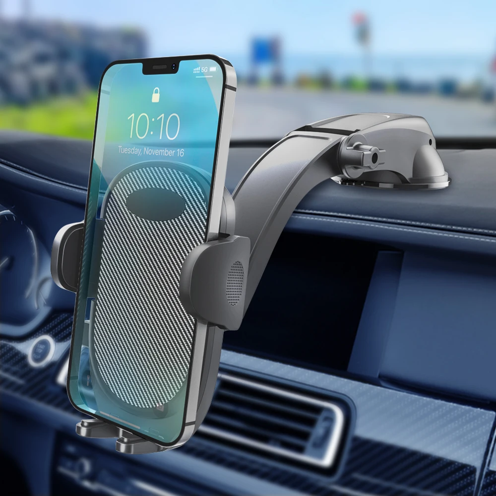 

Universal 360 Degree Adjustable Windshield Mobile Holder Anti-shake Suction Cup Dashboard Cell Phone Mount Car Phone Holder
