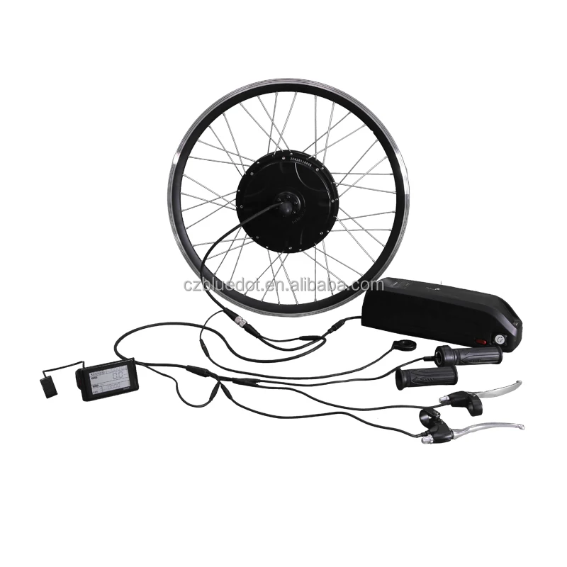 

Built in controller ebike conversion kit 1500w waterproof electric bicycle parts 48v rear hub motor e bike kit with battery