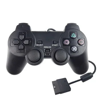 Hot Sale Vibration Dual Analog Gamepad Ps2 Wired Controller For Ps2 Model Joystick For Pc Usb Game Controller Buy Ps2 Wired Controller For Ps2 Model Joystick For Pc Usb Game Controller Vibration Dual