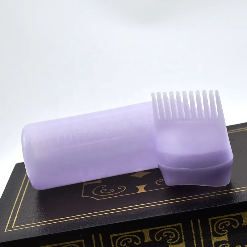 200ml Plastic Oil Comb Applicator Bottles Shampoo Bottle Dispensing