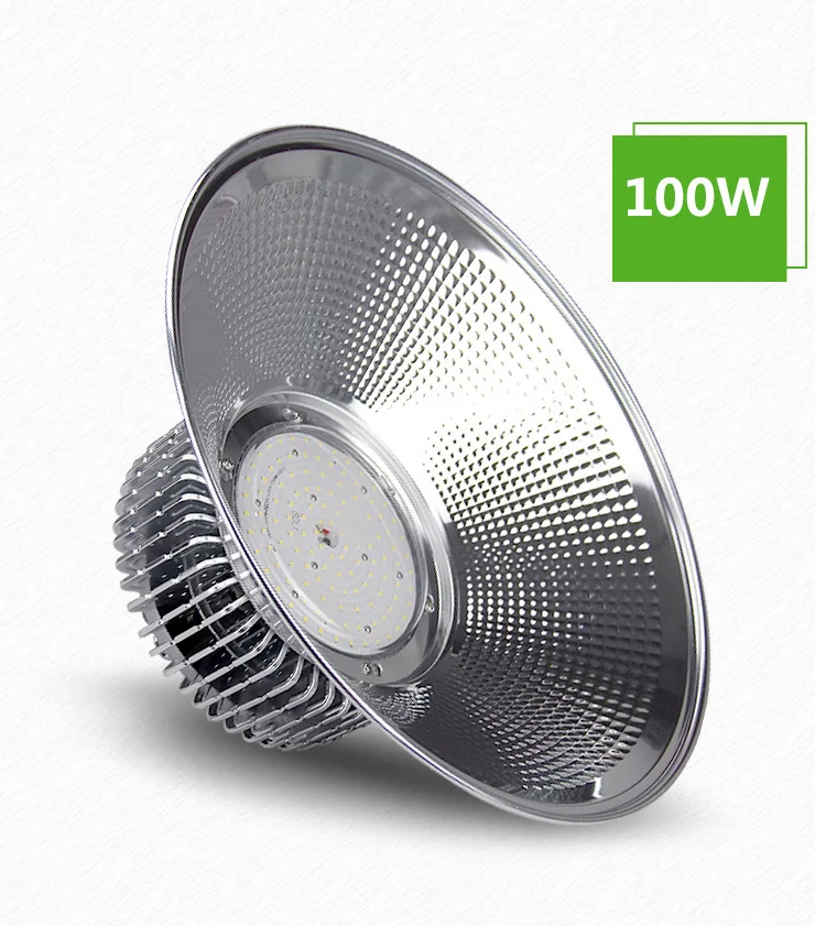 AC100-305V Industrial LED High Bay Lighting 140-150lm/W Luminaire Warehouse Commercial Lighting