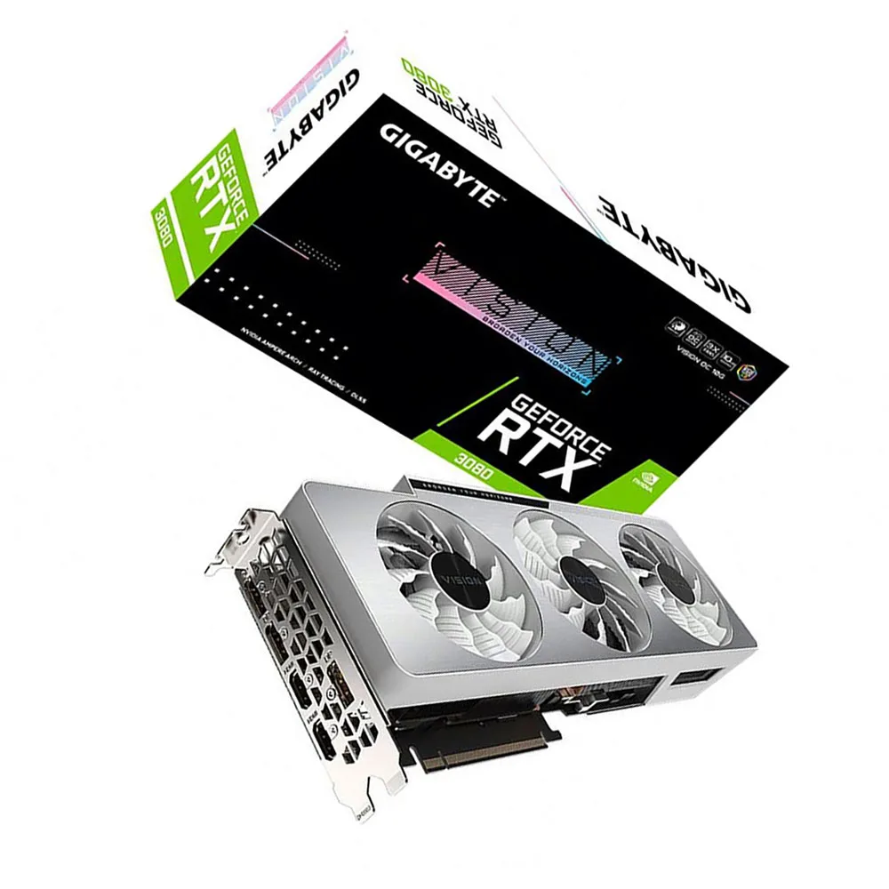 

Rumax RTX 3080ti Graphics Cards Gpu Card 3080ti Gigabyte Vision Oc 3080ti 12gb