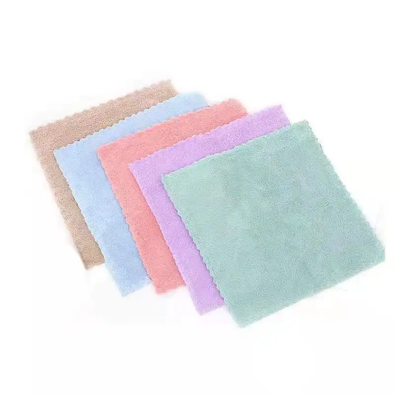 

soft absorbance high density cleaning towel multipurpose glass kitchen table dish car wash cleaning cloth, Any color can be customized