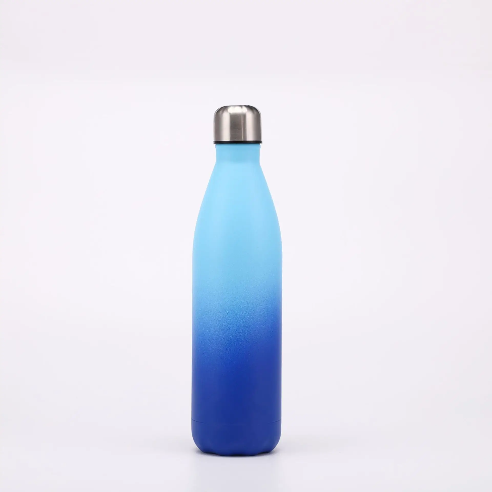 

Latest fashion large capacity outdoor bottle classic durable stainless steel cup for supermarkets with firm lid and strap, Custom