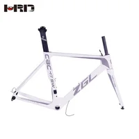 

ZGL-CRB67 Road aerodynamic frame carbon frameset v brake bicycle frames bicycle frame for carbon bike 58mm