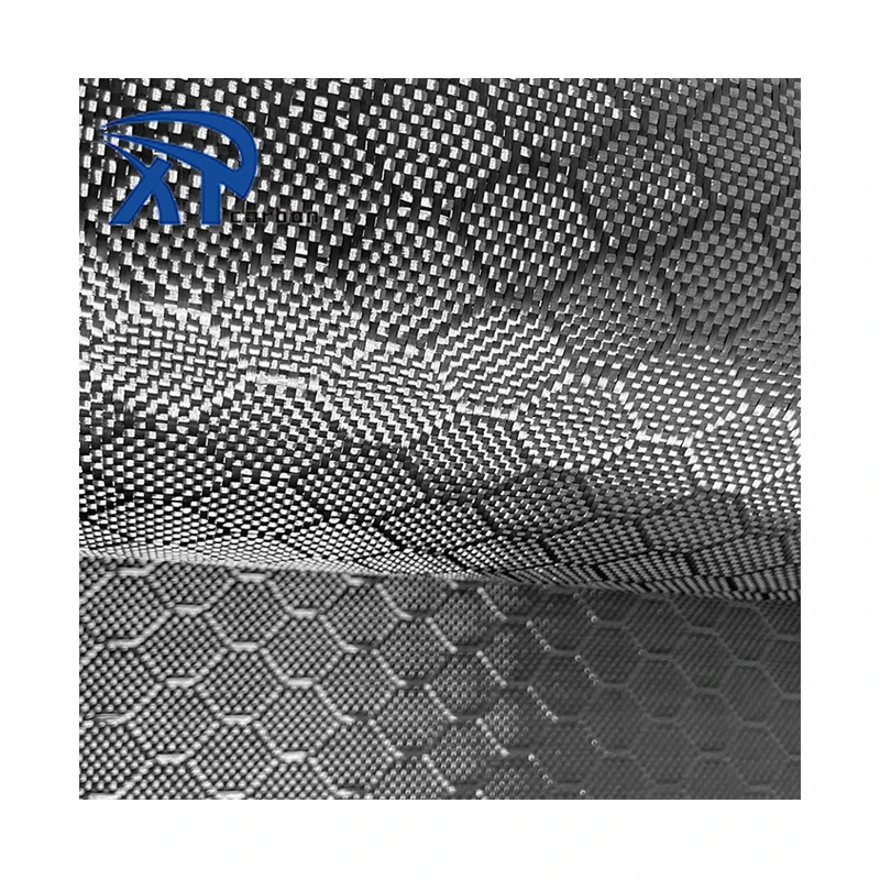 

Factory direct sale low density hexagon carbon fiber fabric fibre cloth roll
