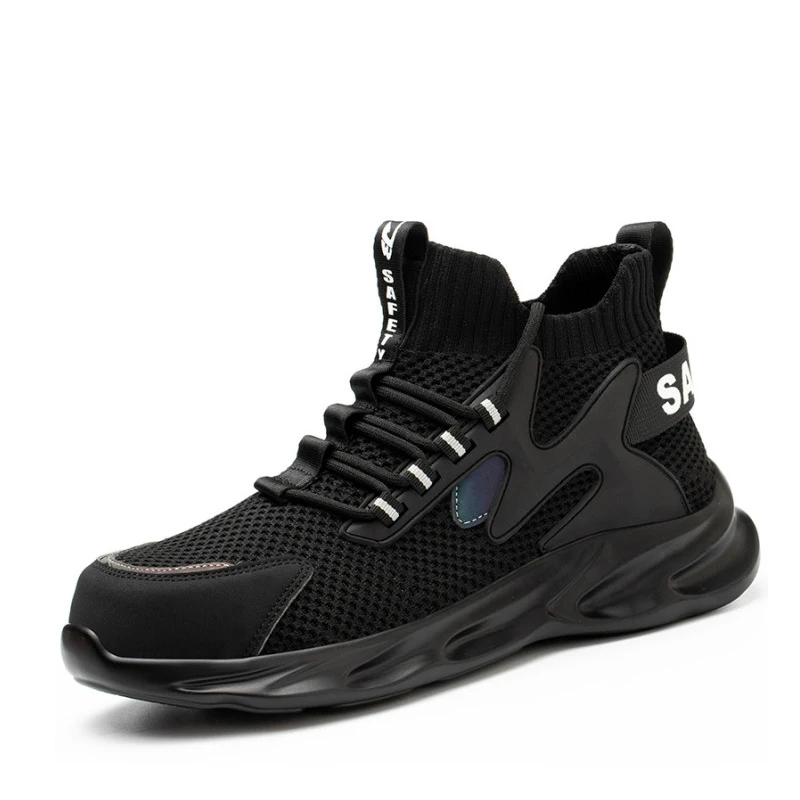 

Breathable Sports Shoes Industrial Work Shoes Men Light Weight Safety Shoes, As show