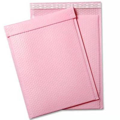 

15X20 Small Environmental Solid Durable Shockproof Air Bubble Mailer Air Bubble Express Bag Bio degradable plastic Mailing bag