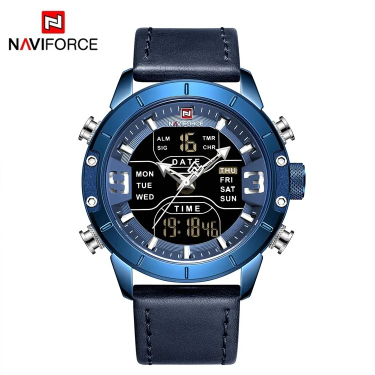 

relogio masculino Naviforce 9153L sports japan movt quartz digital watches men navi force watch