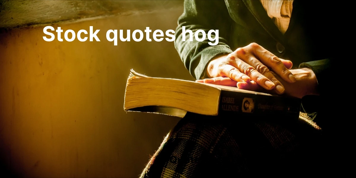 stock quotes hog