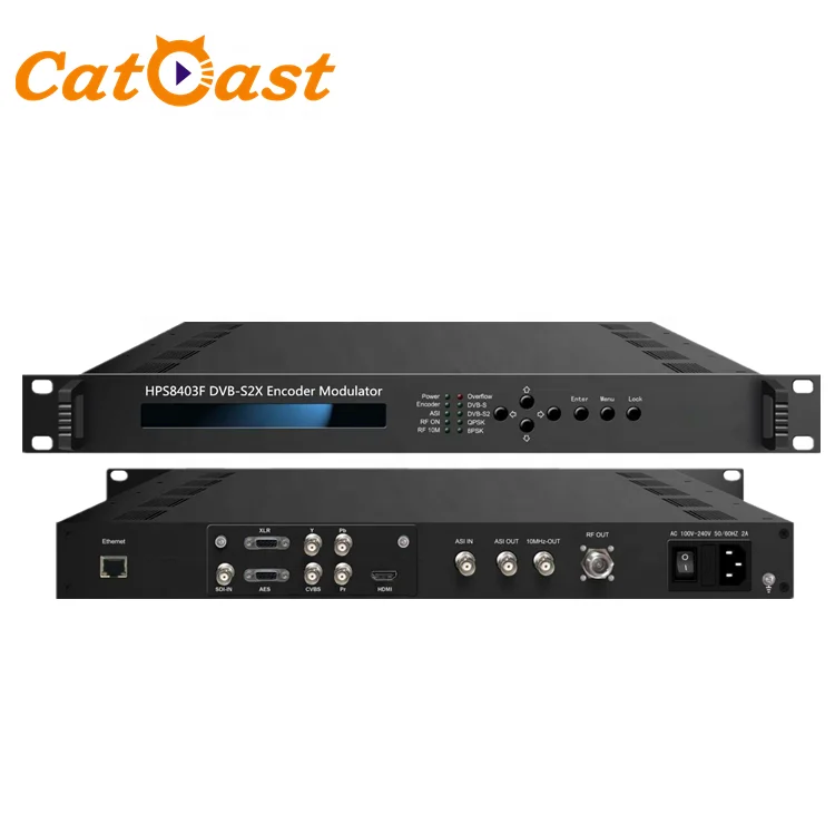 

Broadcasting Headend DVB S2 Modulator Digital Cable TV HDMI Encoder Modulator