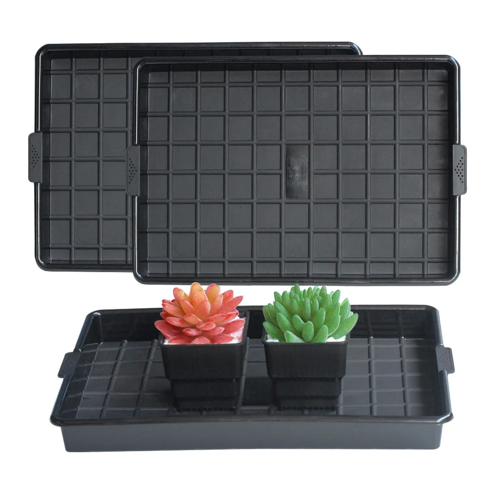 Plant Saucer Drip Trays Square Plastic Plant Pot Saucers For Indoor