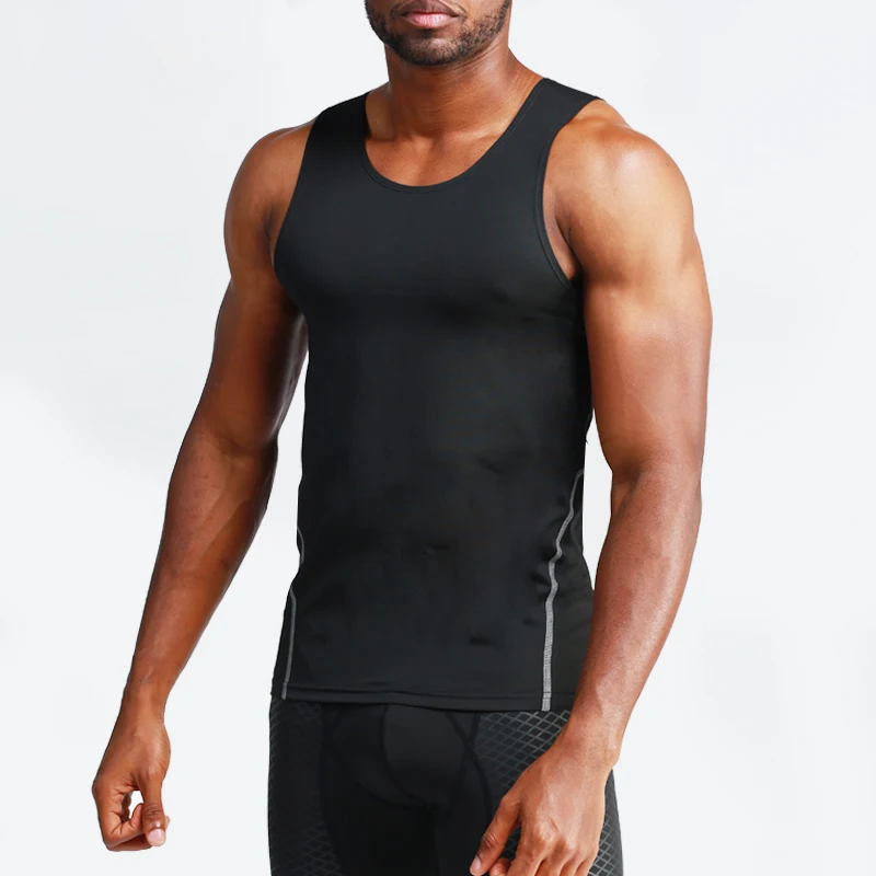 

Custom Brand Men's Fitness Dry Fit Singlet Tank Tops Workout Sleeveless Muscle Tops Wholesale Sports Clothes