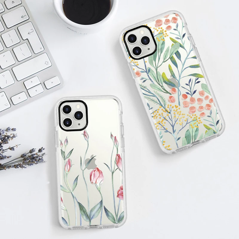 

Qian Du 2021 cell phone cases for iphone PC+TPU Case for iPhone Clear Case for OEM Printing Pattern, Customized