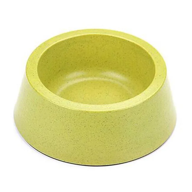 

MIKENDA Biodegradable Healthy Pet Feeder For Dogs or Cats bowls, Green, orange or custom pantone color