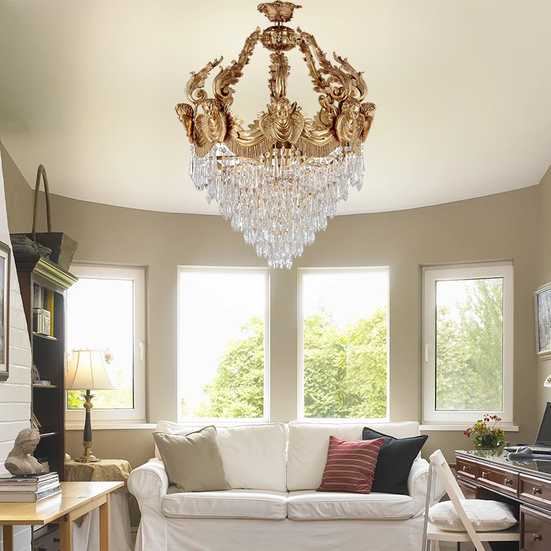 italian gold pendant light