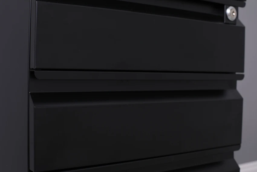 Tres Cajones De Metal Muebles De Oficina De Gabinete De Con Rueda