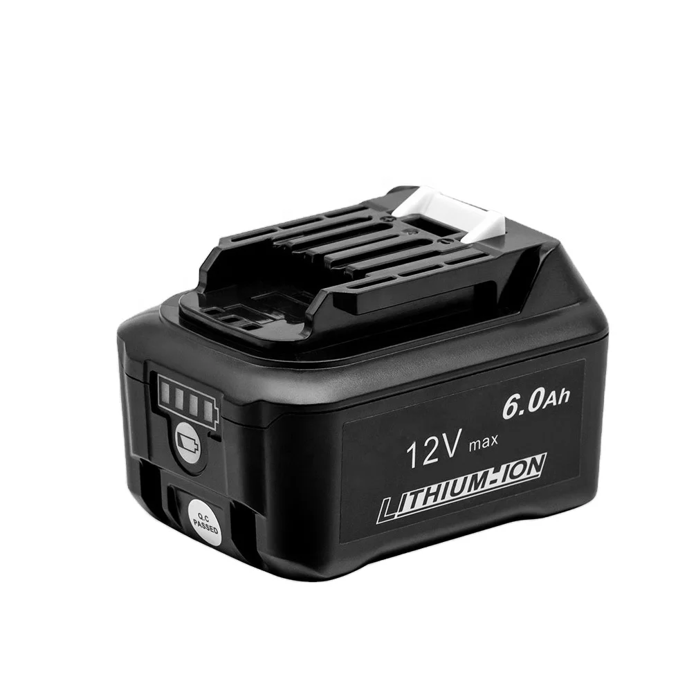 
Makita Power Tools 12V 6.0Ah Makitas lithium-ion battery replacement rechargeable battery pack BL1041B BL1021B BL1050 battery 