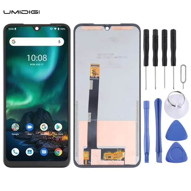 

Dropshipping Mobile Phone LCD Screen and Digitizer Full Assembly Display Replacement Module for UMIDIGI BISON GT/ A9 Pro/ A7S