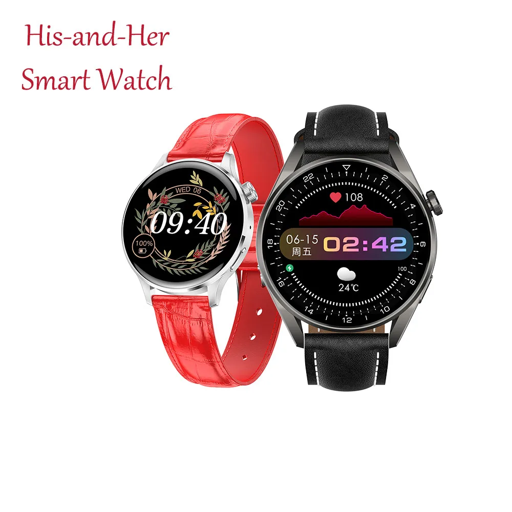 

couple Smart Watch 2022 watch3pro IP68 waterproof swim reloj smart watch Dutch horloge Polish fitness tracker heart rate monitor