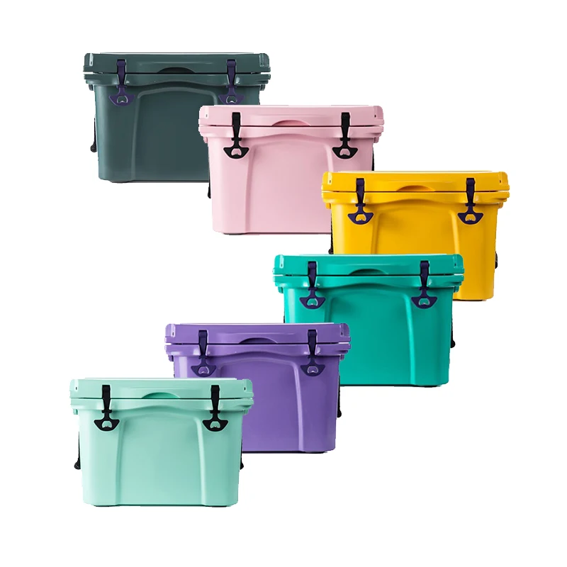 

Classic  LLDPE Rotomolded Cooler ice chest cooler box Vacuum Release Valve With Lo Profile Latching System, Customized color