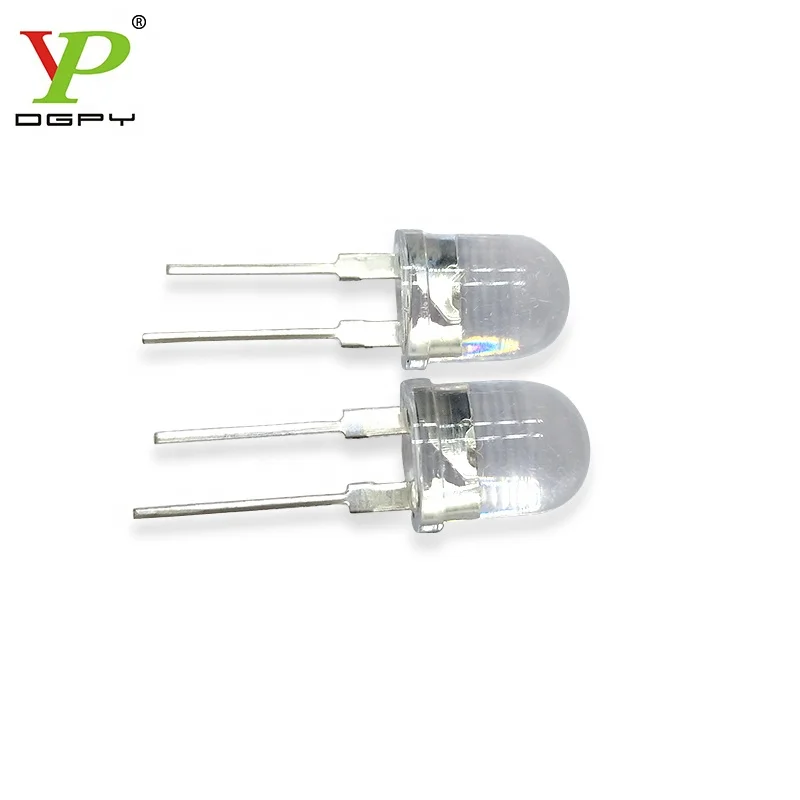 0.06w 0.5w 10mm bulk white led diodes/10mm White Red Yellow LEDs ( CE & RoHS Compliant )