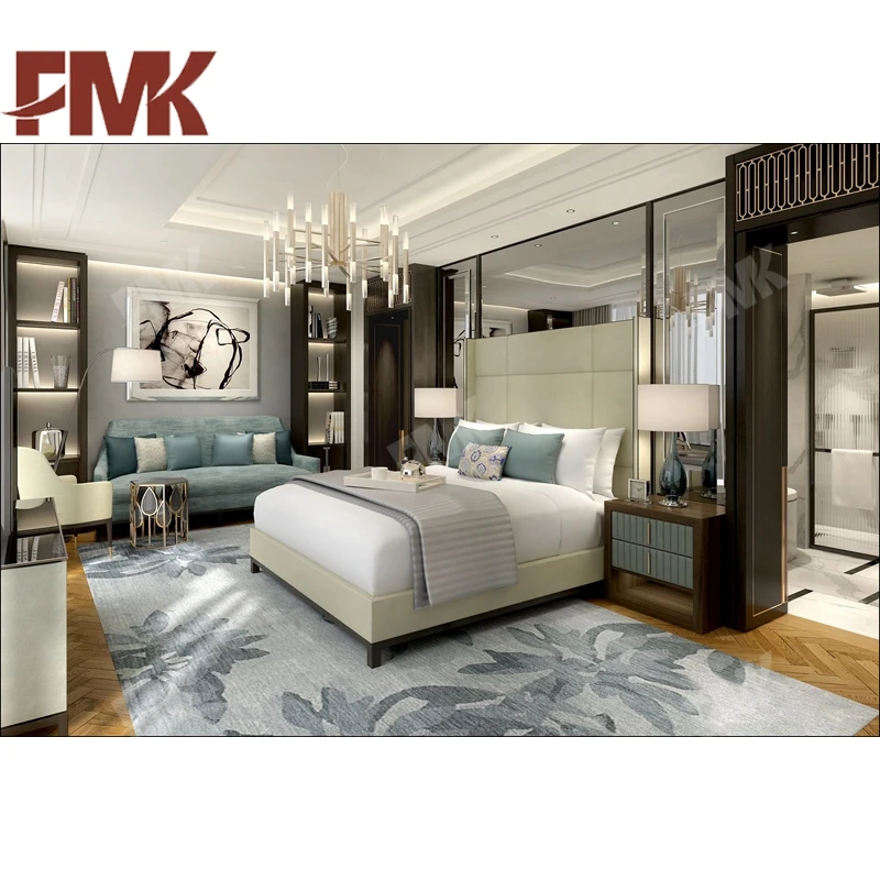 
2020 Hot Design Modern Hotel Bedroom Furniture Sets For 4 5 Star Luxury Hotel Bed Room Furniture 