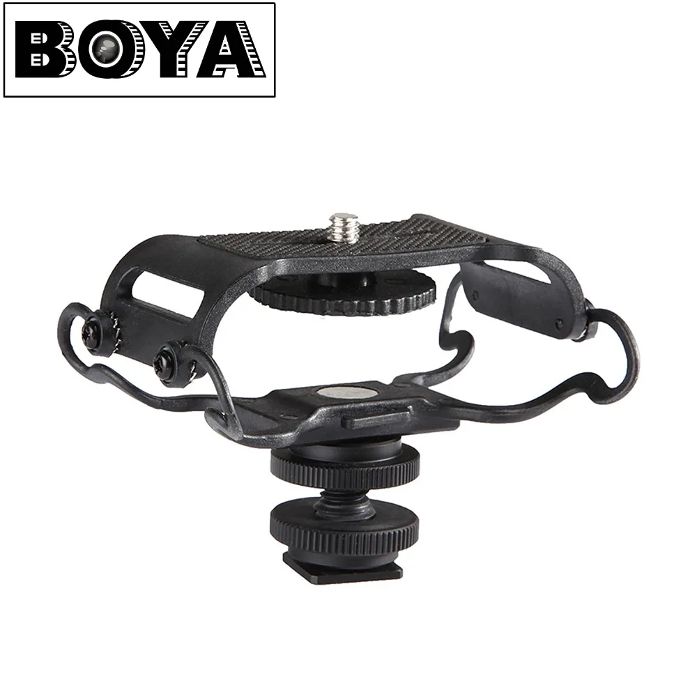 

BOYA BY-C10 Microphone Shock mount for Zoom H4n/H5/H6 for Tascam DR-40 DR-05 Recorders Microfone Shockmount Tascam