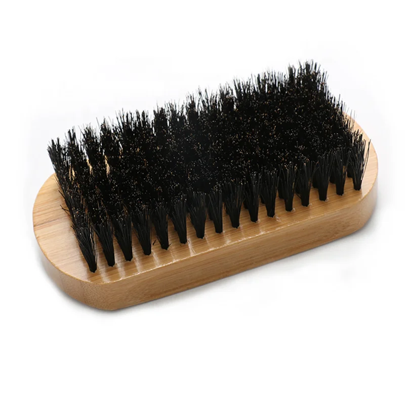 

High Quality Professional Natural Bamboo Boar Bristle Men Hair Beard Brush