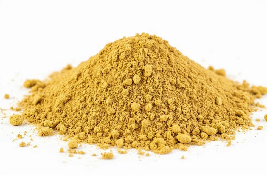 Various spice jars showing ginger powder alternatives