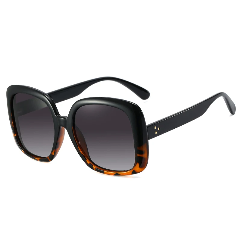 

New large frame sunglasses Women's polarized sunglasses Cross border sunglasses Hot selling glasses in Europe and America