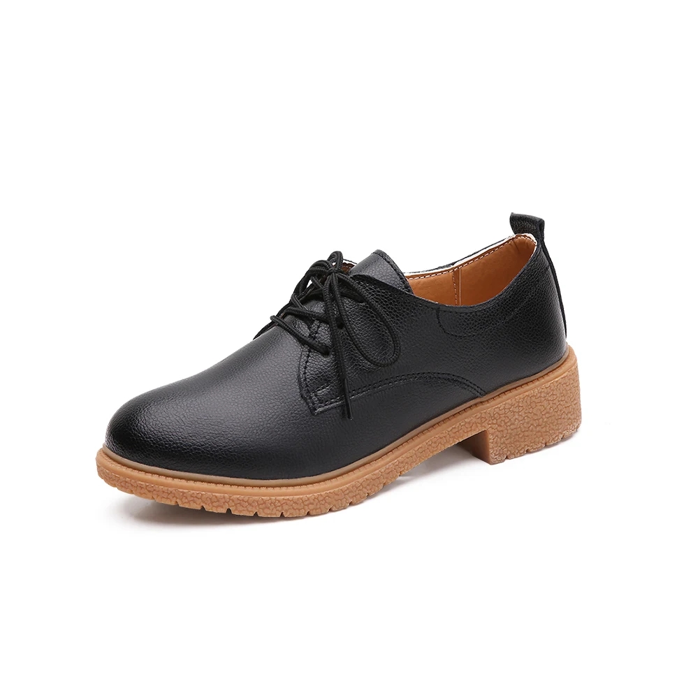 

Microfiber genuine women casual leather shoes