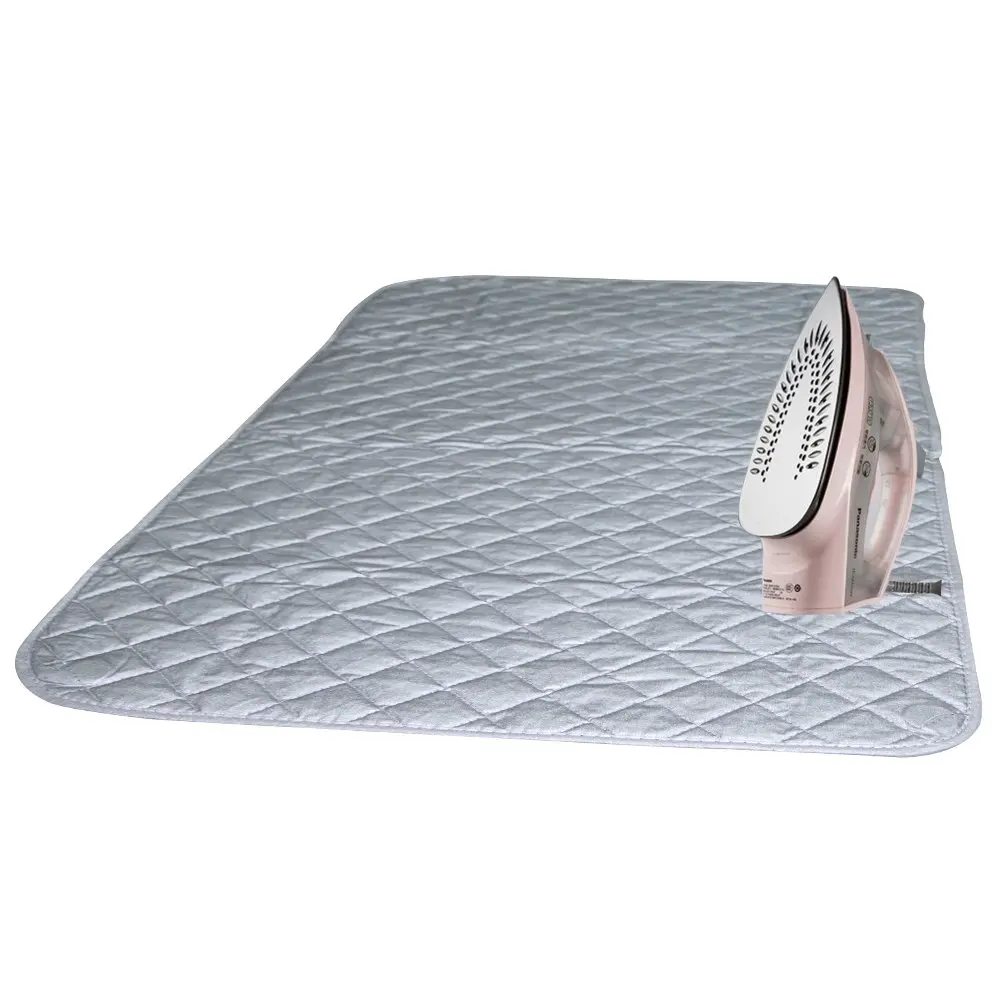 

New Ironing Mat Portable Travel Ironing Blanket Thickened Heat Resistant Ironing Pad Cover for Washer, Gray