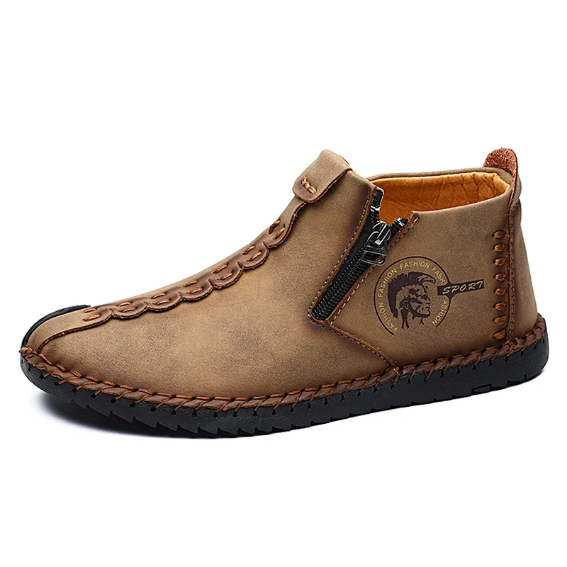 

Super Comfortable Casual Leather Shoes Men Soft Loafers Men Shoes Breathable Flats Hot Sale Moccasins Shoes