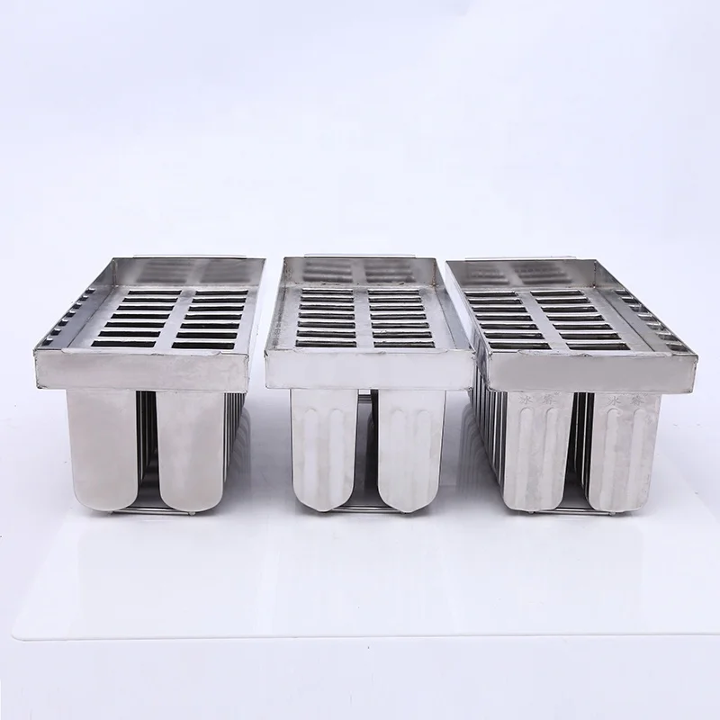 

brazil Style Industrial 20Cavitis Stainless Steel Ice Cream popsicle mold